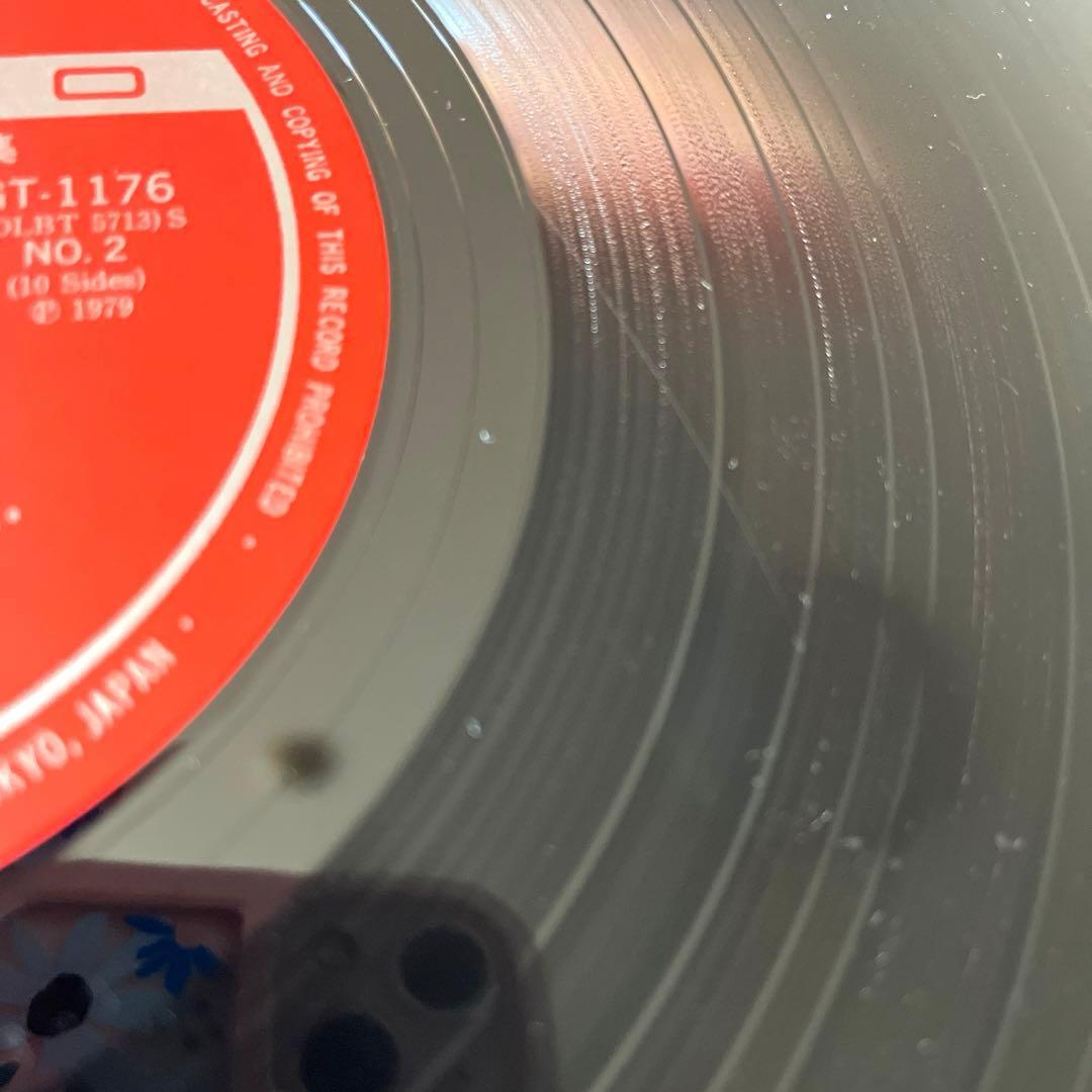 ⭐️ 帯付きLP 豪華決定盤 ピアノ名曲大全集　5枚組 85曲 GT1176〜80