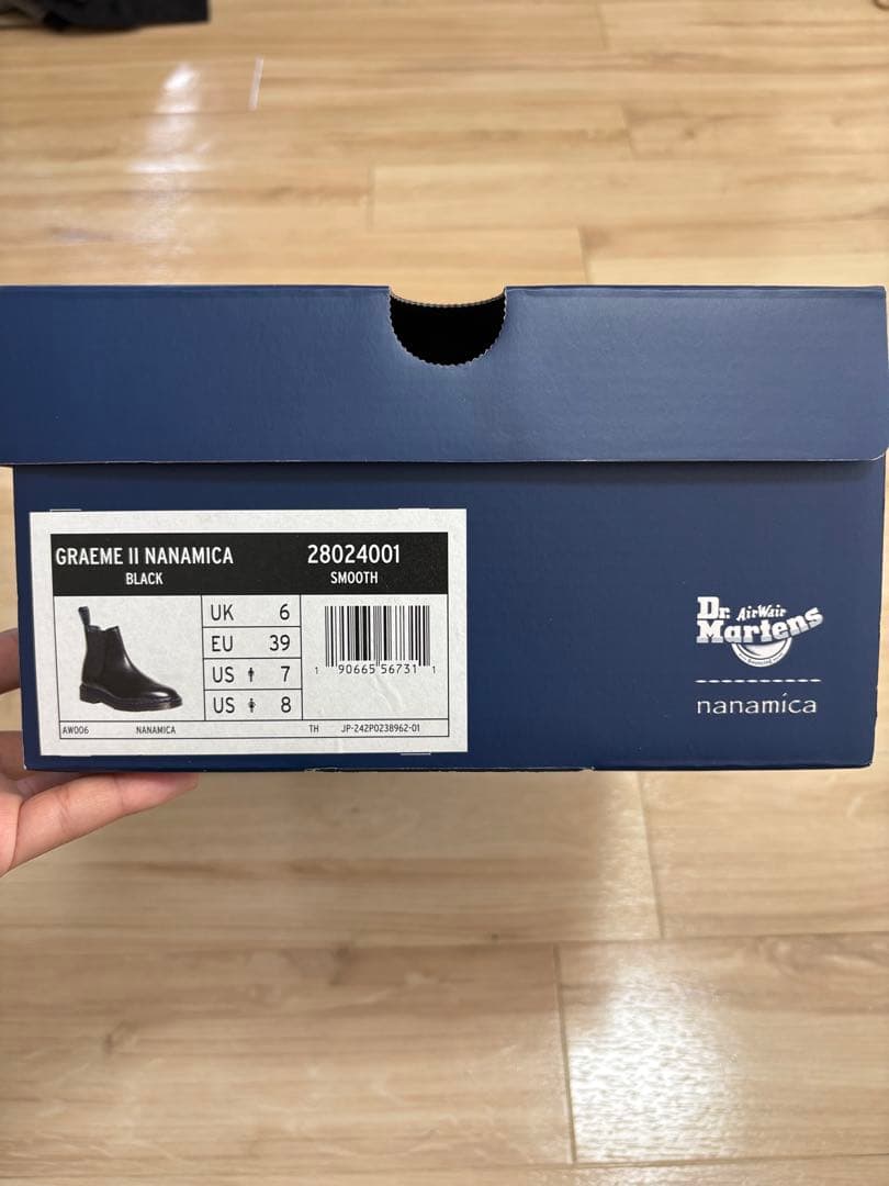 Dr.Martens nanamica サイドゴアブーツ