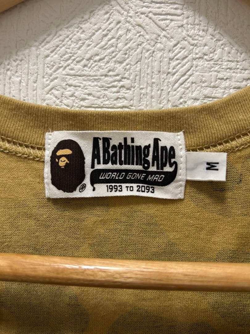 A BATHING APE 93 タンクトップ カモフラ M