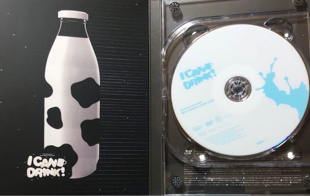 M!LK I CAN DRINK DVD 初回限定盤 山中柔太朗 ジャケット付
