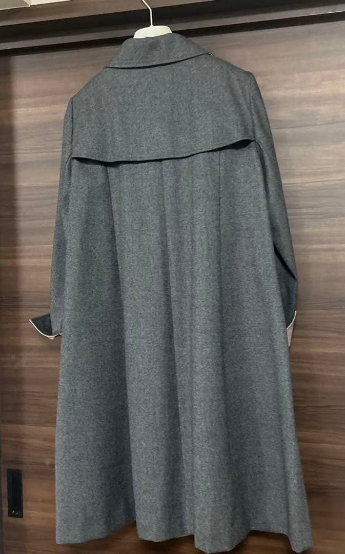 foxey グレー　ミンクファー付き　グレーコート