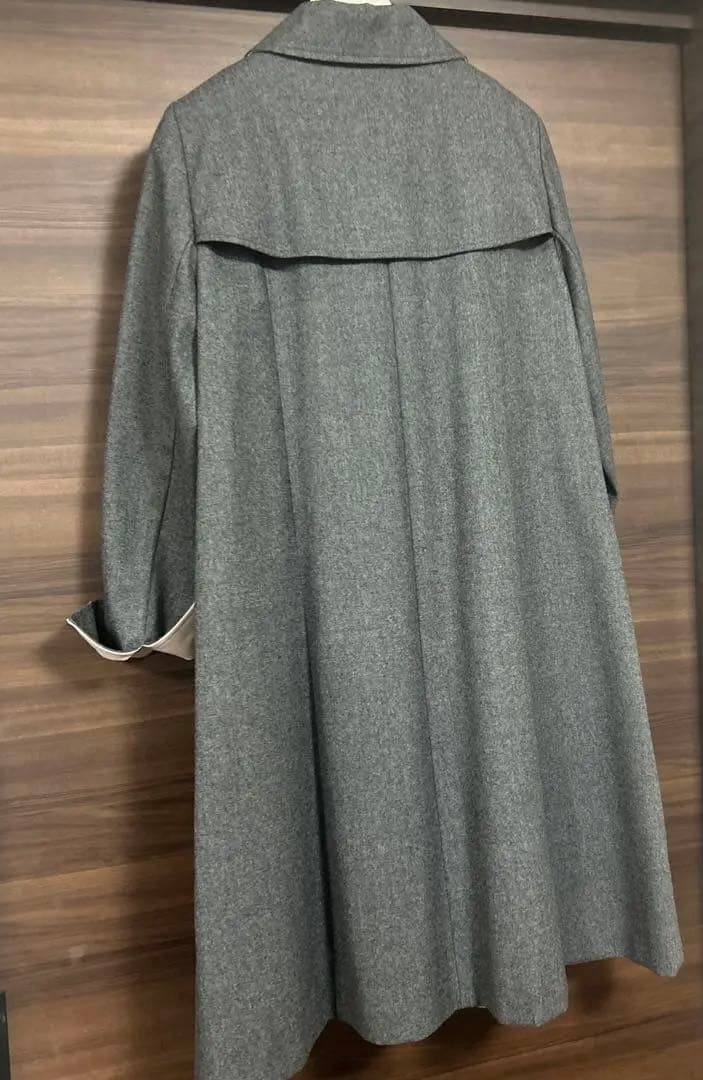 foxey グレー　ミンクファー付き　グレーコート