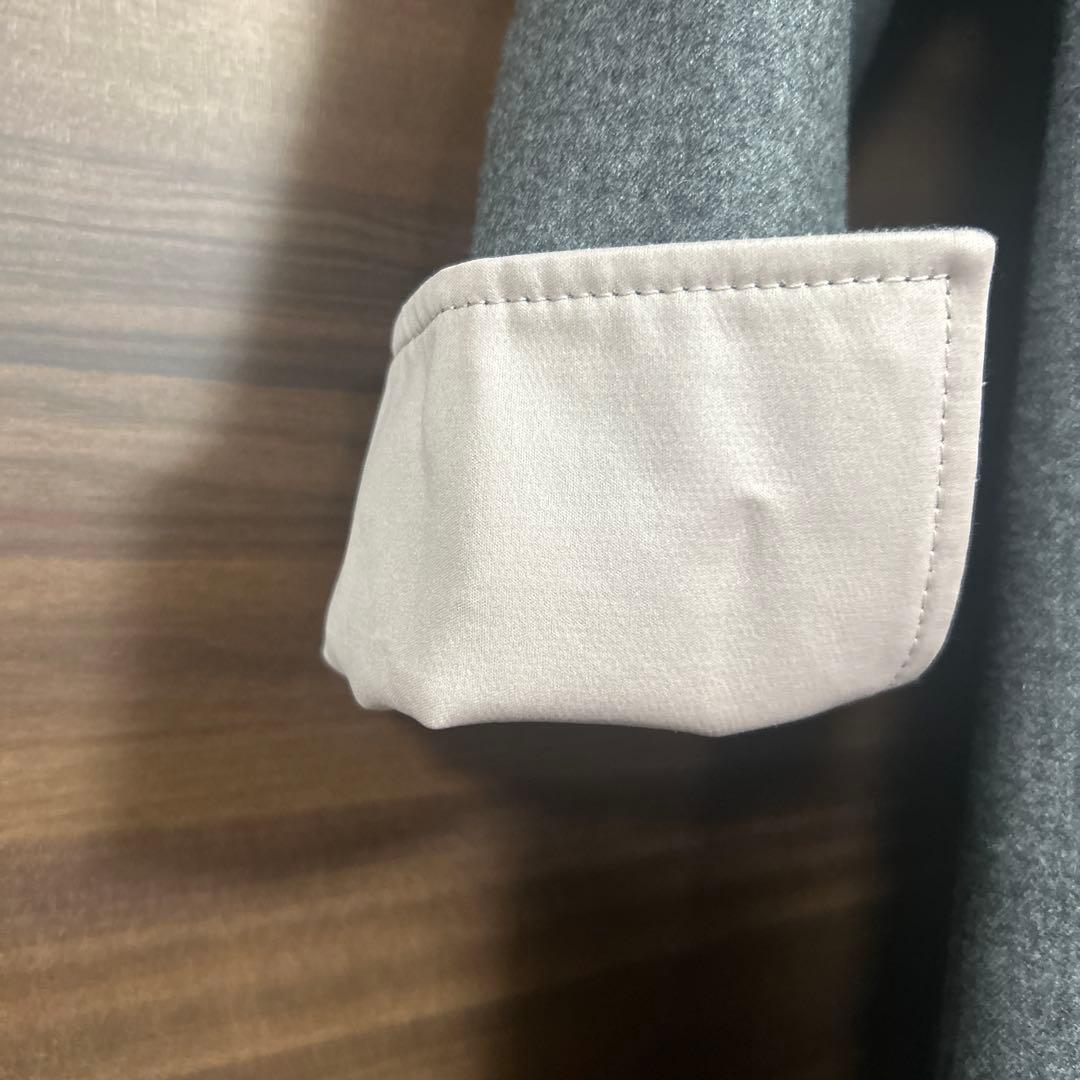foxey グレー　ミンクファー付き　グレーコート