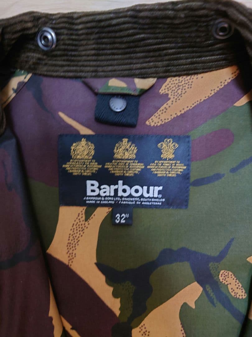 K*S様 英国製 Barbour ジャーナルスタンダード別注 BIDALE SL