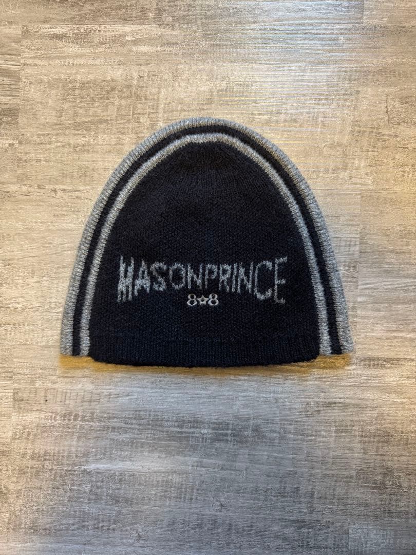 日本未発売 MASONPRINCE ニット帽 シングル ビーニー