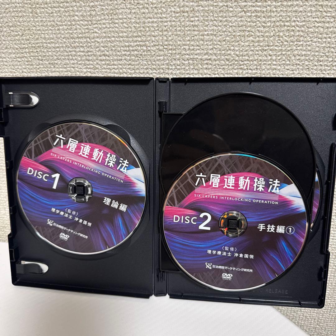 六層連動操法DVD vol1+vol2 （計13枚）+特典付セット　沖倉国悦