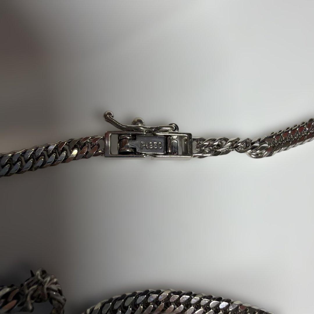 【早い者勝ち！】プラチナ 40cm PT喜平ネックレス6面ダブルカット12.5g
