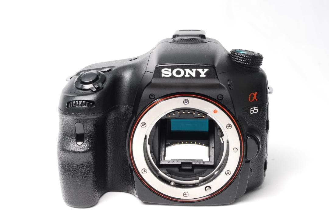 【美品】SONY α65 デジタル一眼レフ Wレンズセット Wi-Fi付き