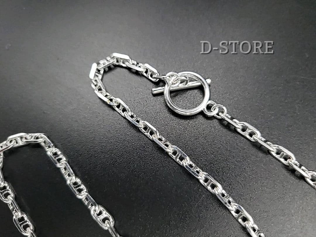 D-STORE アンカーチェーン ネックレス 45cm シルバー
