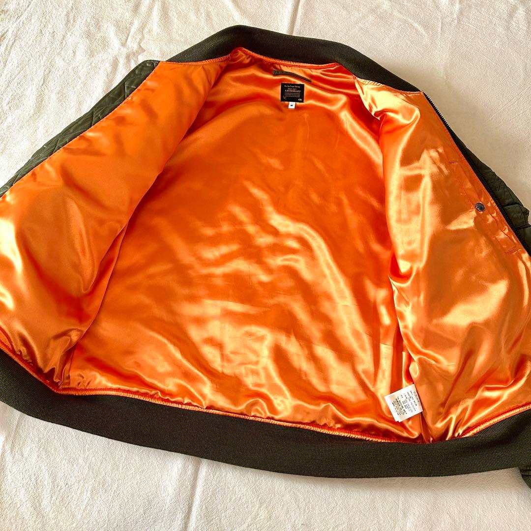 A BATHING APE ア ベイシング エイプ MA-1 ジャケット