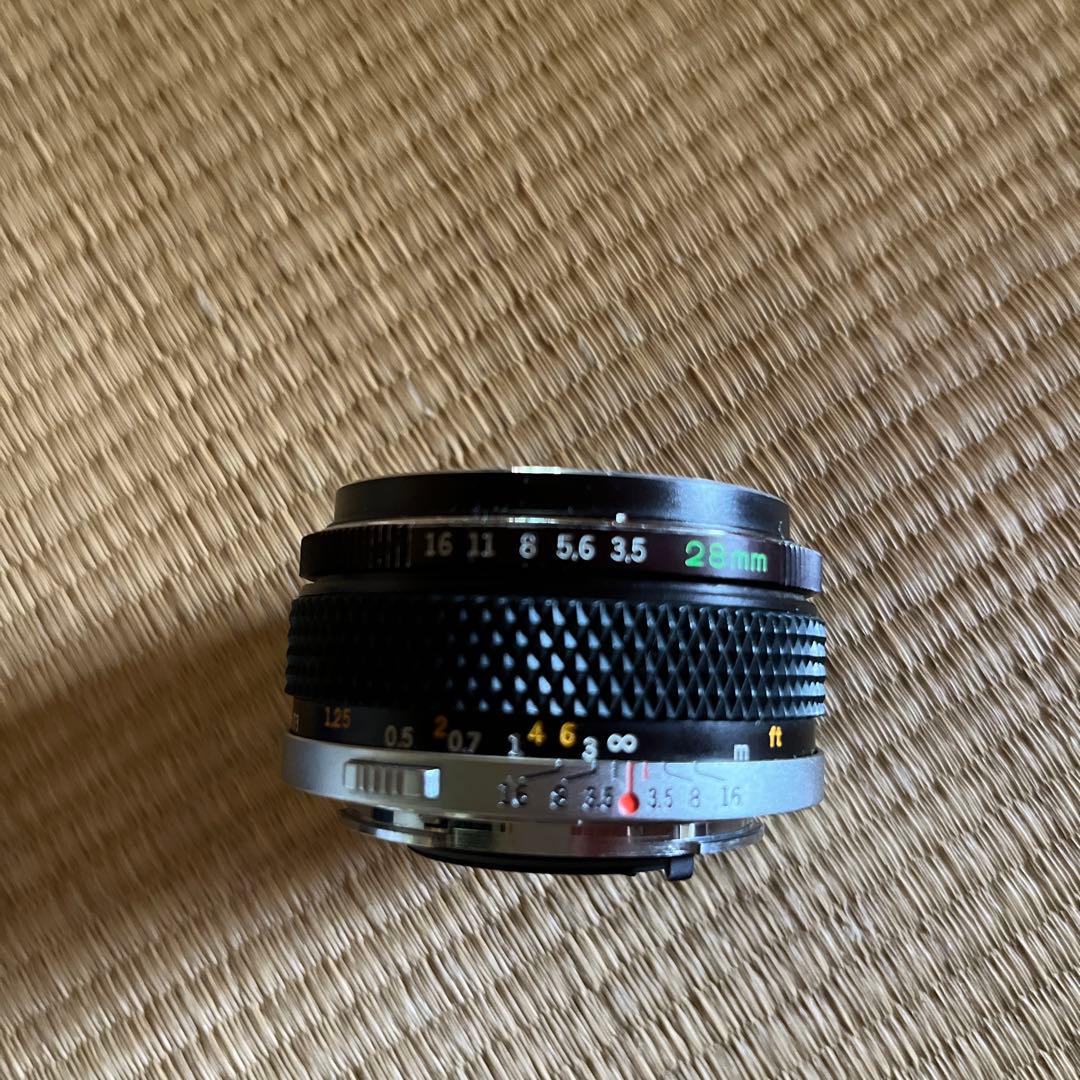 OLYMPUS OM ZUIKO 28mm F3.5 オールドレンズ