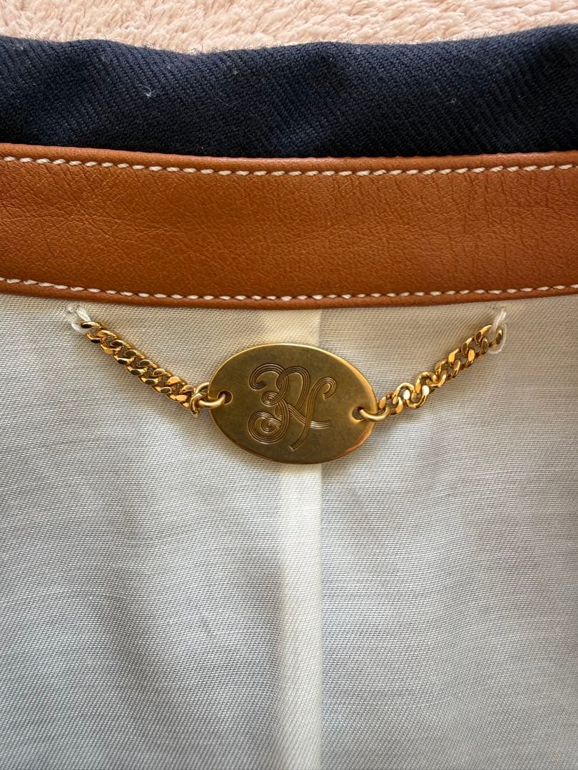 SUNSEA サンシー　ネイビー　セットアップ