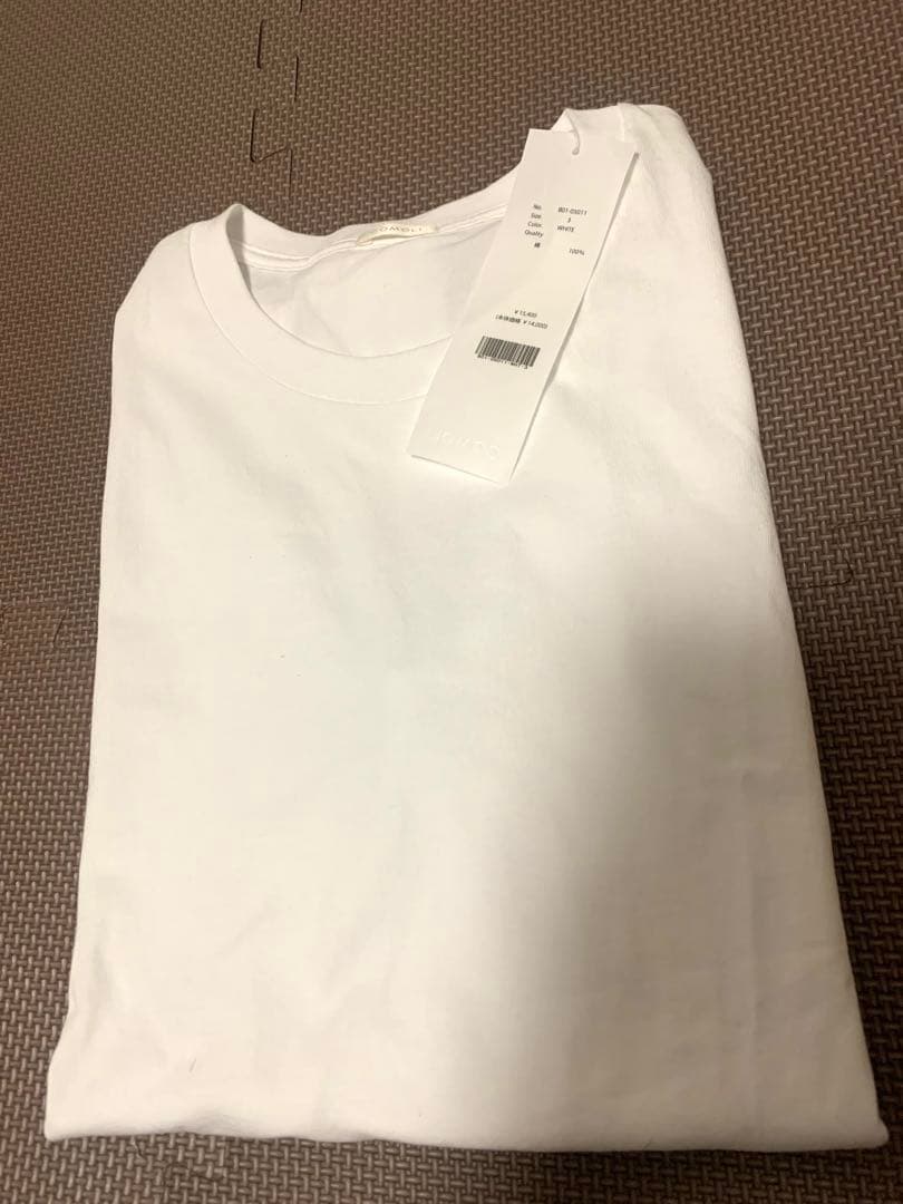 新品未使用　25SS COMOLI コットンジャージ ノースリーブ サイズ3