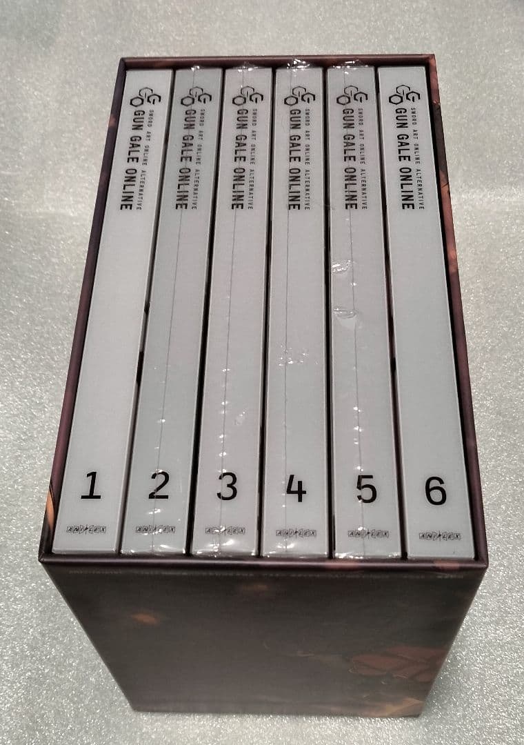 【未使用多数】 ガンゲイルオンライン dvd BOX 全巻セット