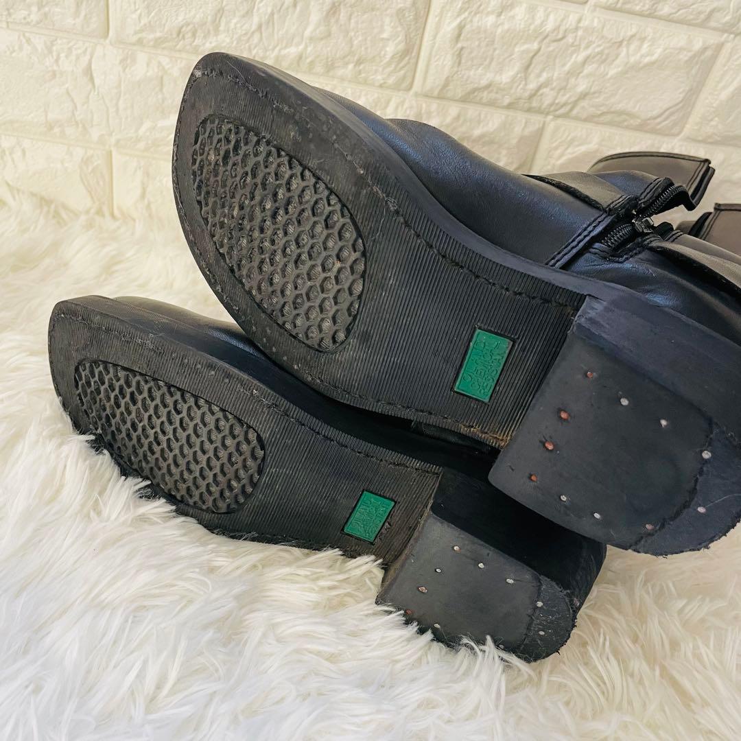 GETTA GRIP ゲッタグリップ エンジニアブーツ 黒 本革 24cm