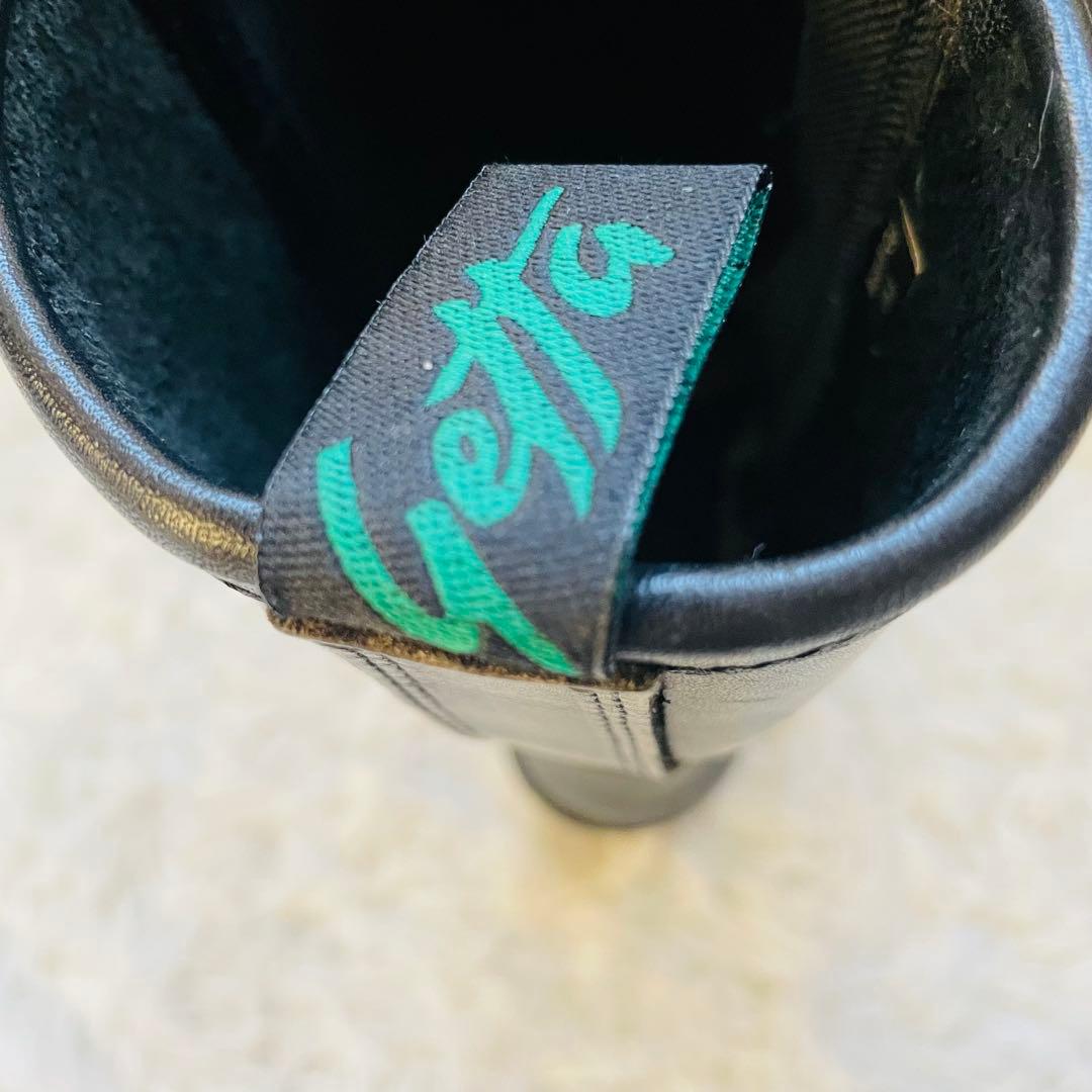 GETTA GRIP ゲッタグリップ エンジニアブーツ 黒 本革 24cm
