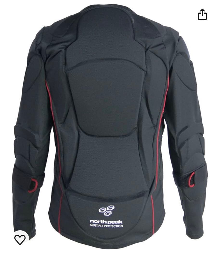 north peak ボディプロテクター　レディース