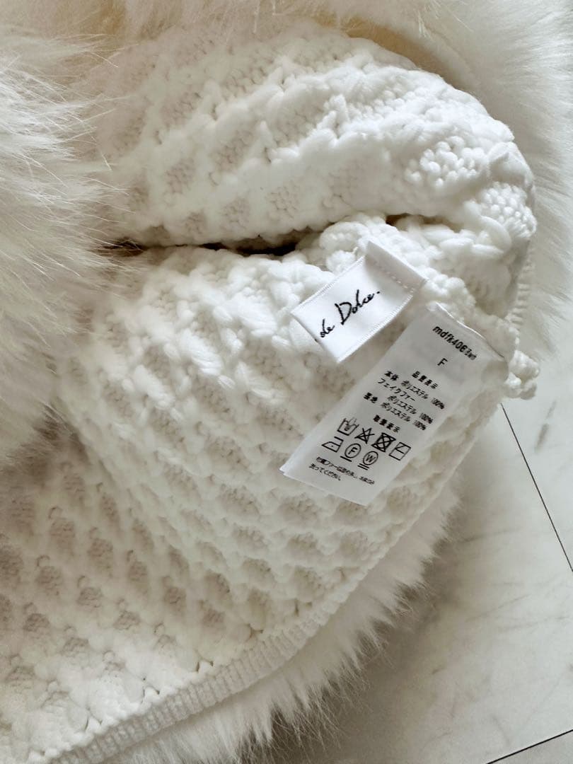 専用♡maison de dolce. ファーリーNT ホワイトブラック２点