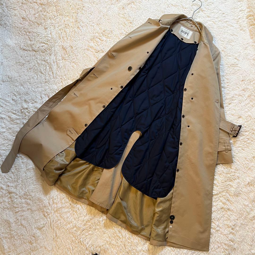 美品✨ ROPE トレンチコート ライナー付き ベージュ 早い者勝ち