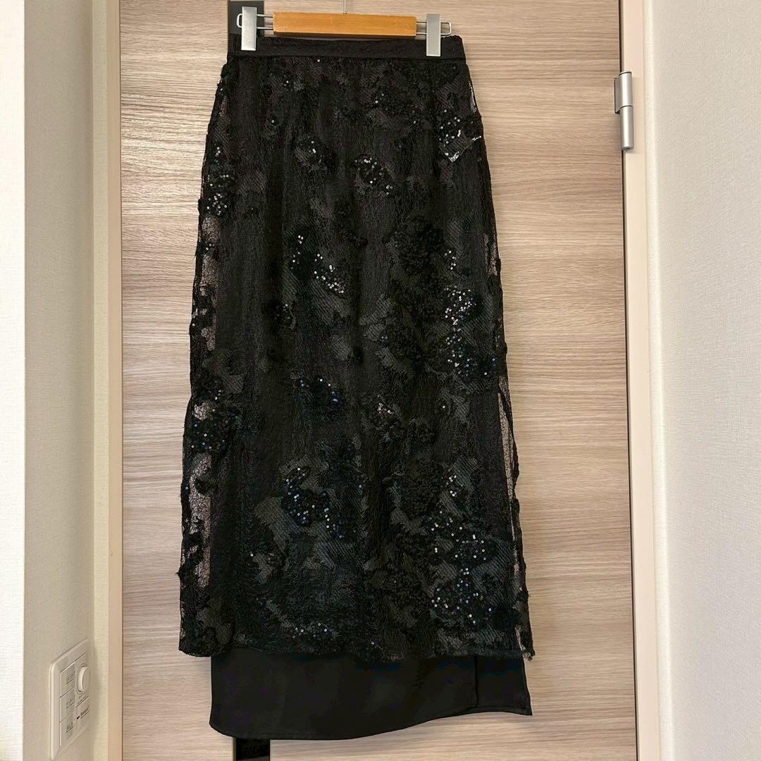 専用 美品 AMERI UND MOYA SPANGLE SKIRT