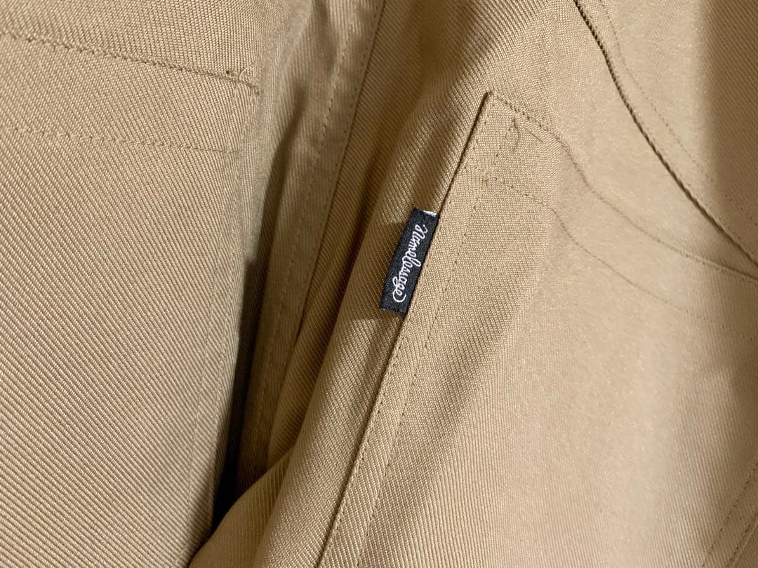 NAMELESSAGE ネームレスエイジ ベージュ オーバーオール ビブパンツ
