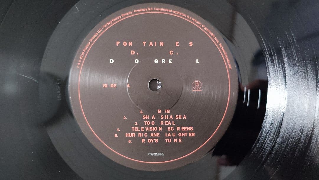 Fontaines D.C. – Romance、Dogrel　レコード 2枚