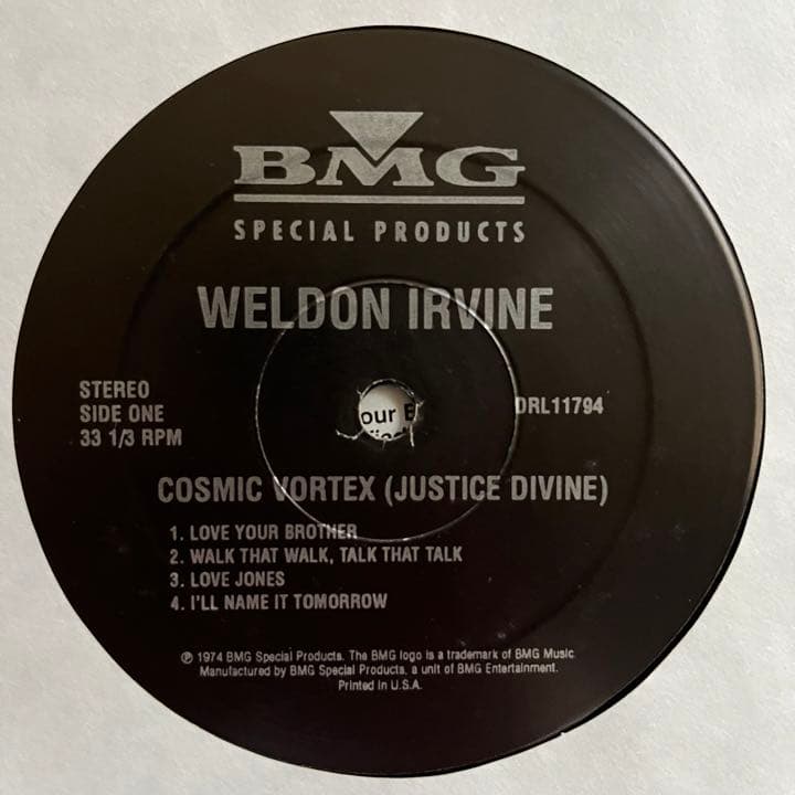 Weldon Irvine / Cosmic Vortex レコード レア