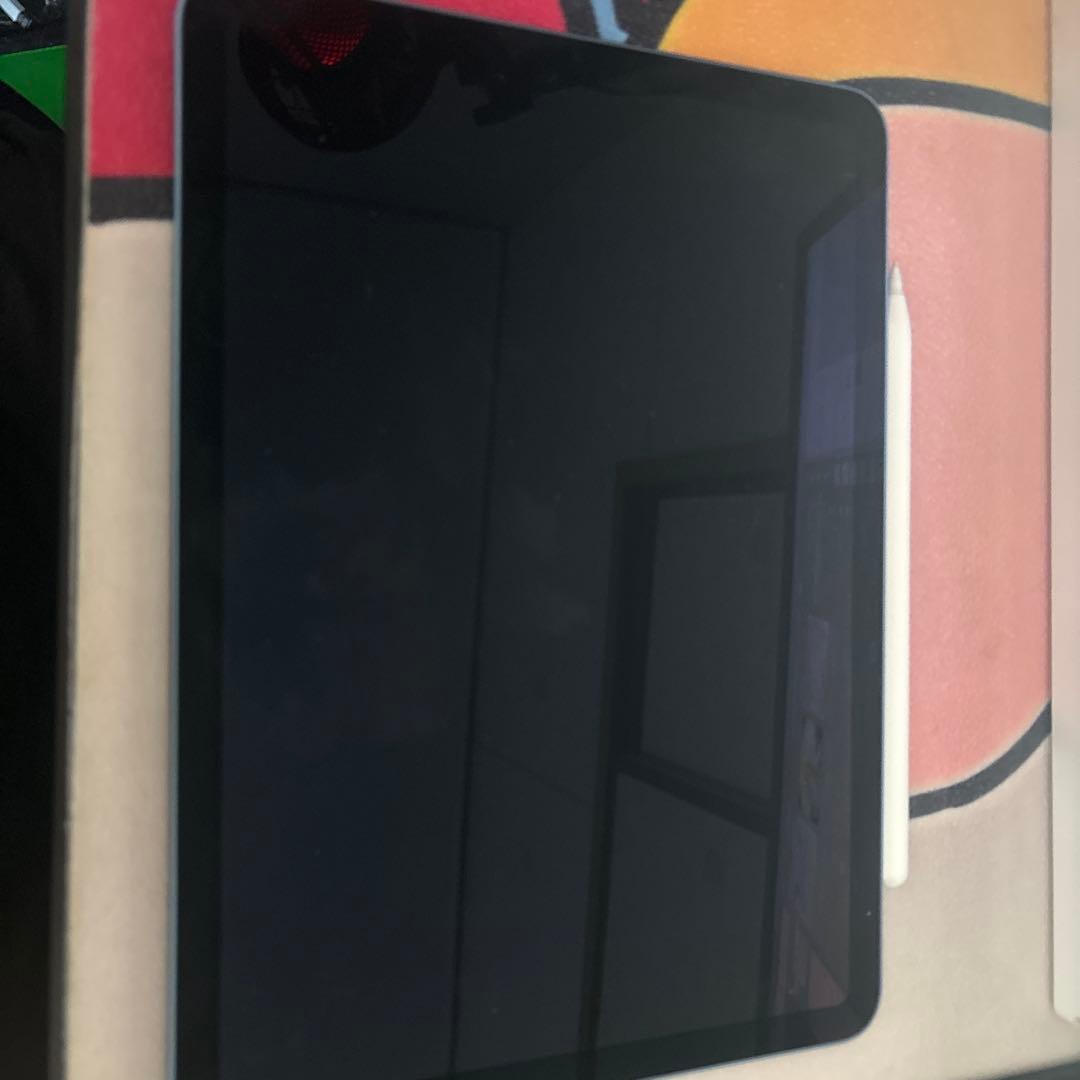 ペンシル付き　iPad Air 第5世代 64GB Wi-Fiブルー 美品