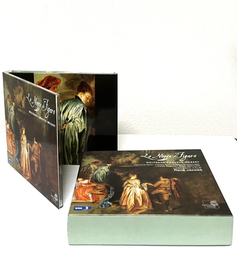 【未使用・名盤】モーツァルト：歌劇『フィガロの結婚』ルネ・ヤーコプス 3CD