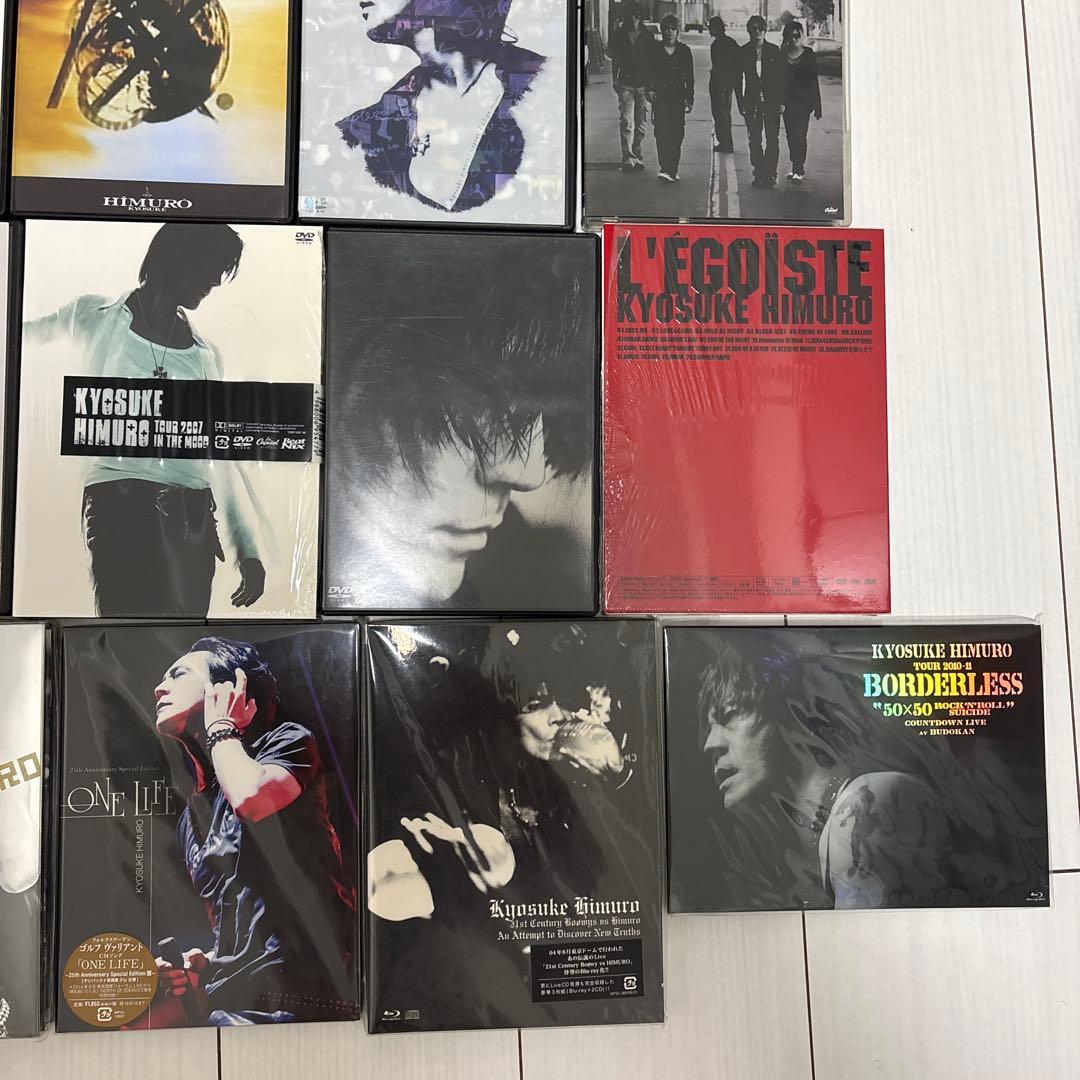 氷室京介 CD DVD Blu-ray セット まとめ売り 20本