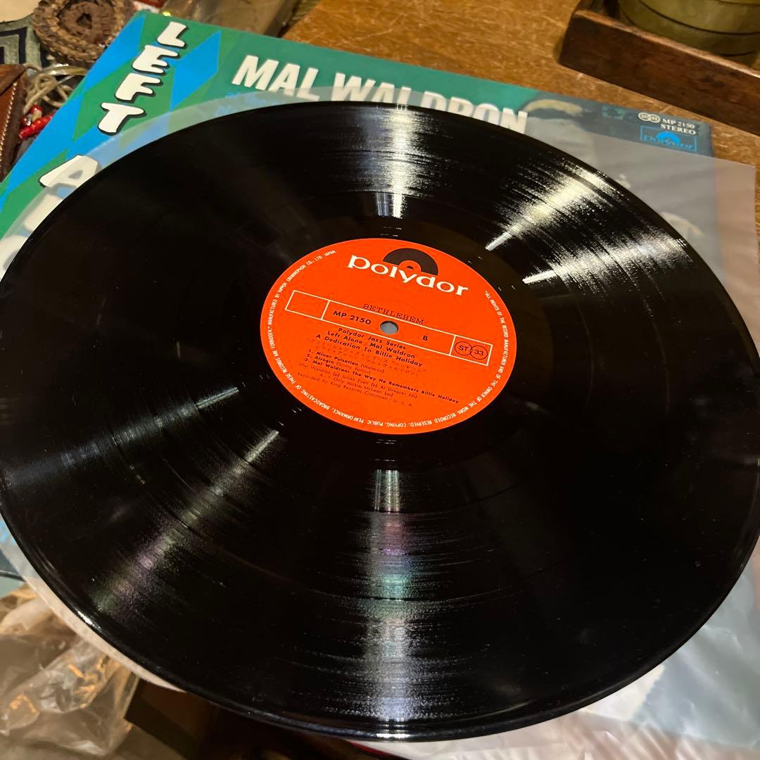 Mal Waldron Left Alone サイン入りレコード