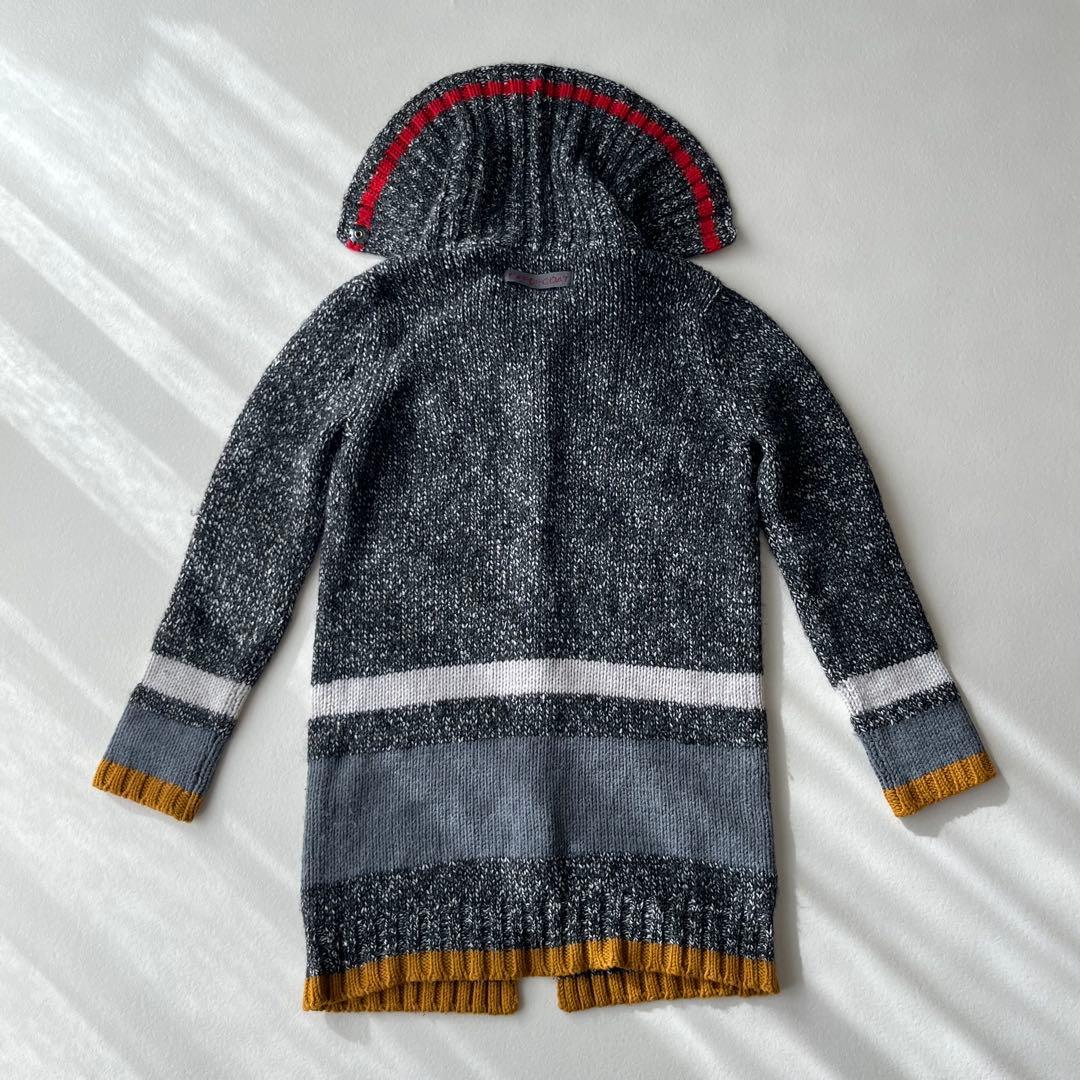 Max Mara グループiBlues Club ロングカーディガン　アルパカ混