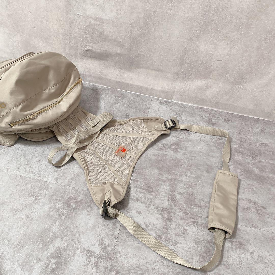 【美品】TeLasbaby DaG3 ヒップシート ベージュ 抱っこ紐
