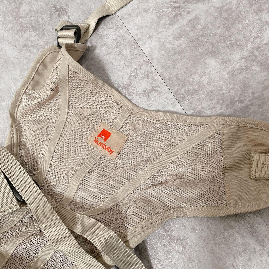 【美品】TeLasbaby DaG3 ヒップシート ベージュ 抱っこ紐