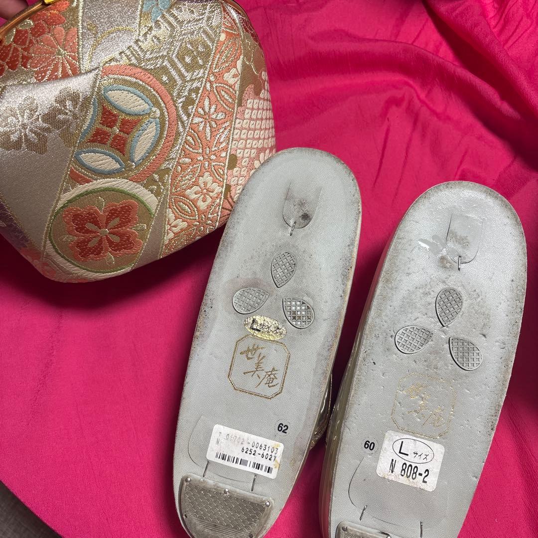 【美品】正絹振袖9点フルセット　からし色　卒業式　世美庵　ハレの日　長襦袢　振袖