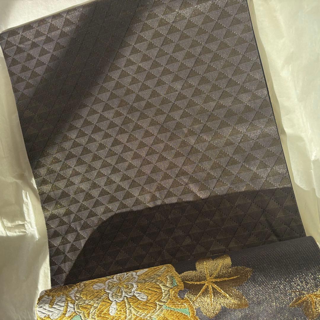 【美品】正絹振袖9点フルセット　からし色　卒業式　世美庵　ハレの日　長襦袢　振袖