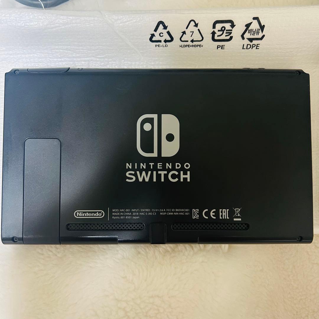 Nintendo Switch 本体 グレー SDカードなど付属品付き