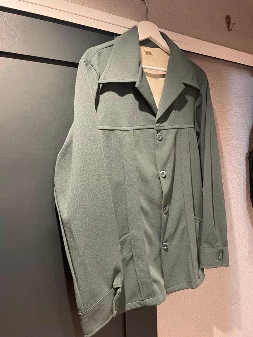 実寸L 70s Vintage Polyester Coverall 極美品