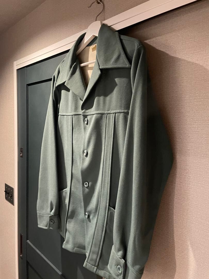 実寸L 70s Vintage Polyester Coverall 極美品