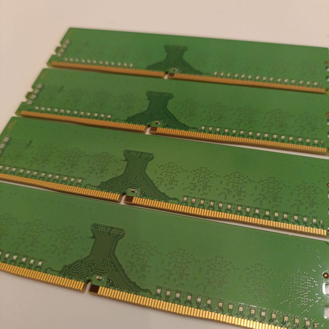 ド*ん様 Samsung 4GB DDR4 2133MHz メモリー 4枚 計1