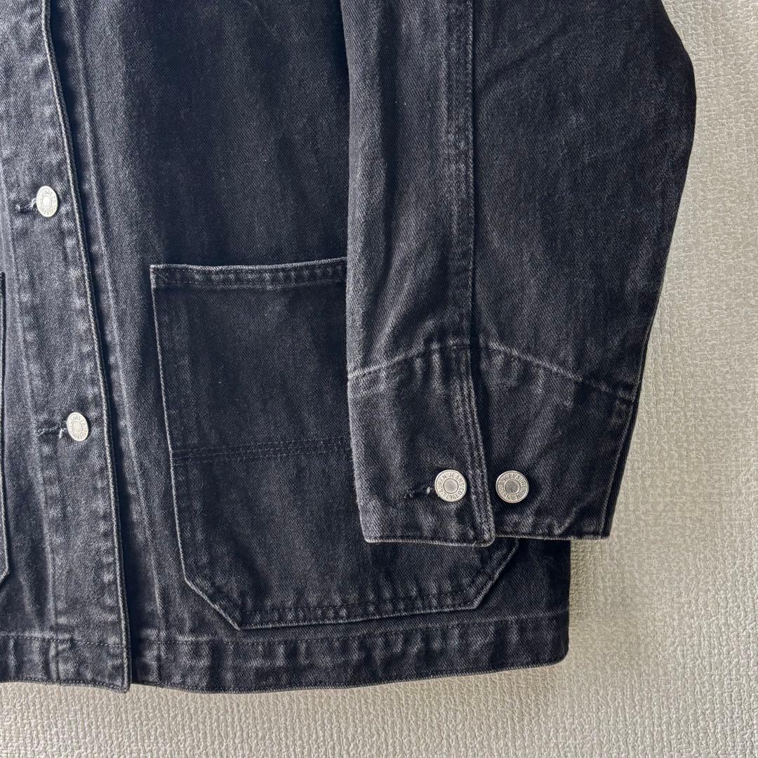90s LAUREN JEANS ラルフローレン ブラック デニム カバーオール