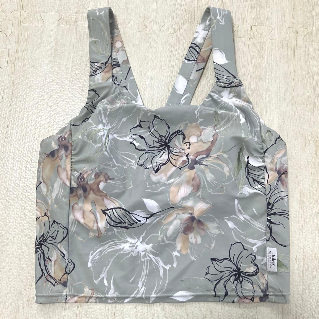 ジュリエ　花柄ブラトップ・レギンスセット