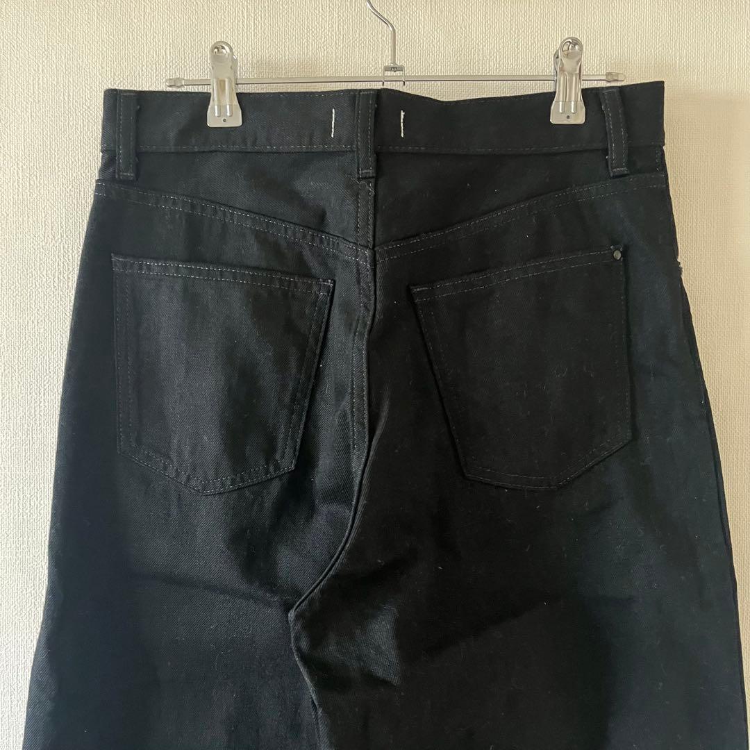 woadblue＜坪田あさみさんコラボ＞WIDE DENIMワイドデニム
