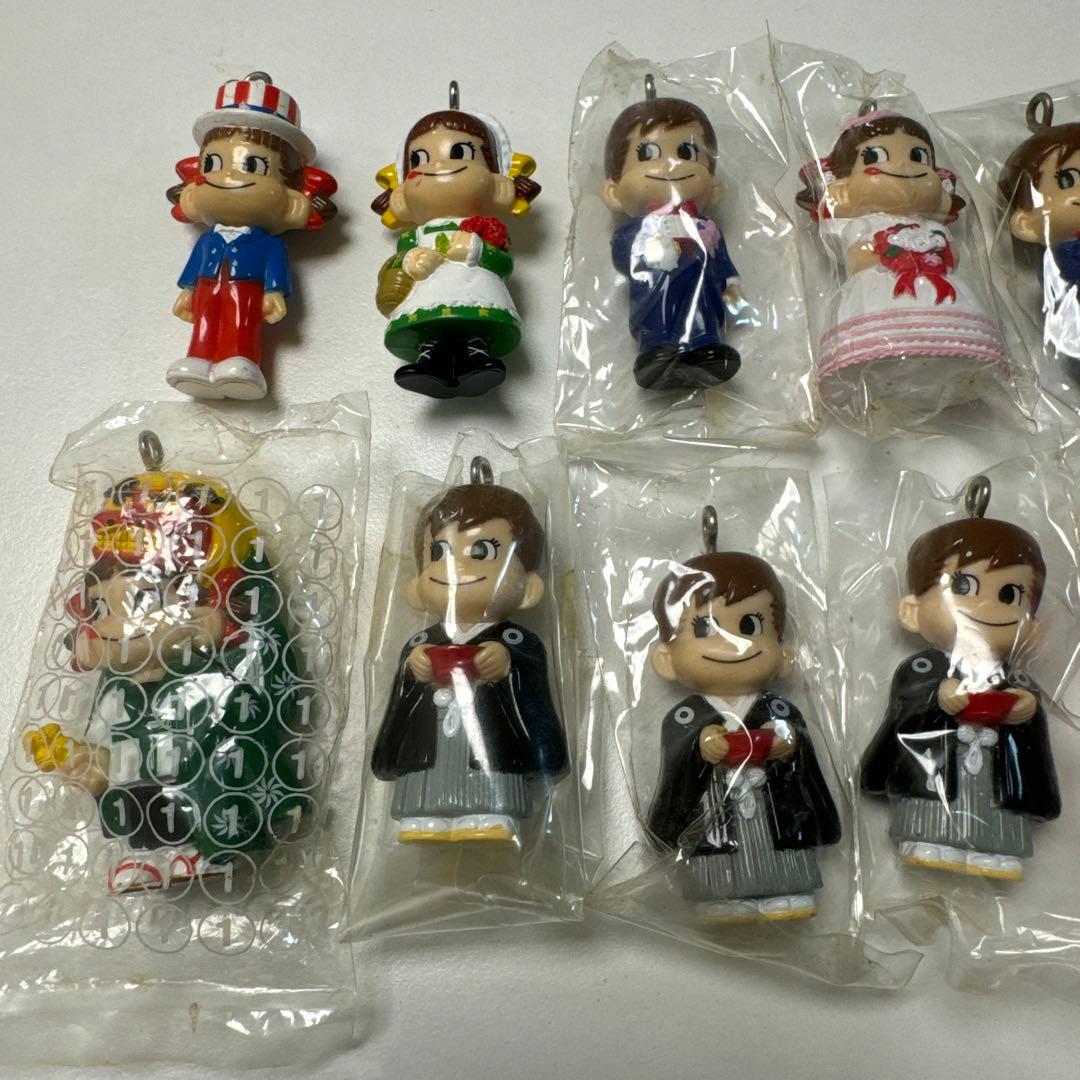 ミルキー キャラクターキーホルダー 14個セット