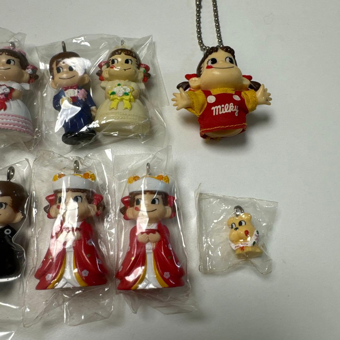 ミルキー キャラクターキーホルダー 14個セット