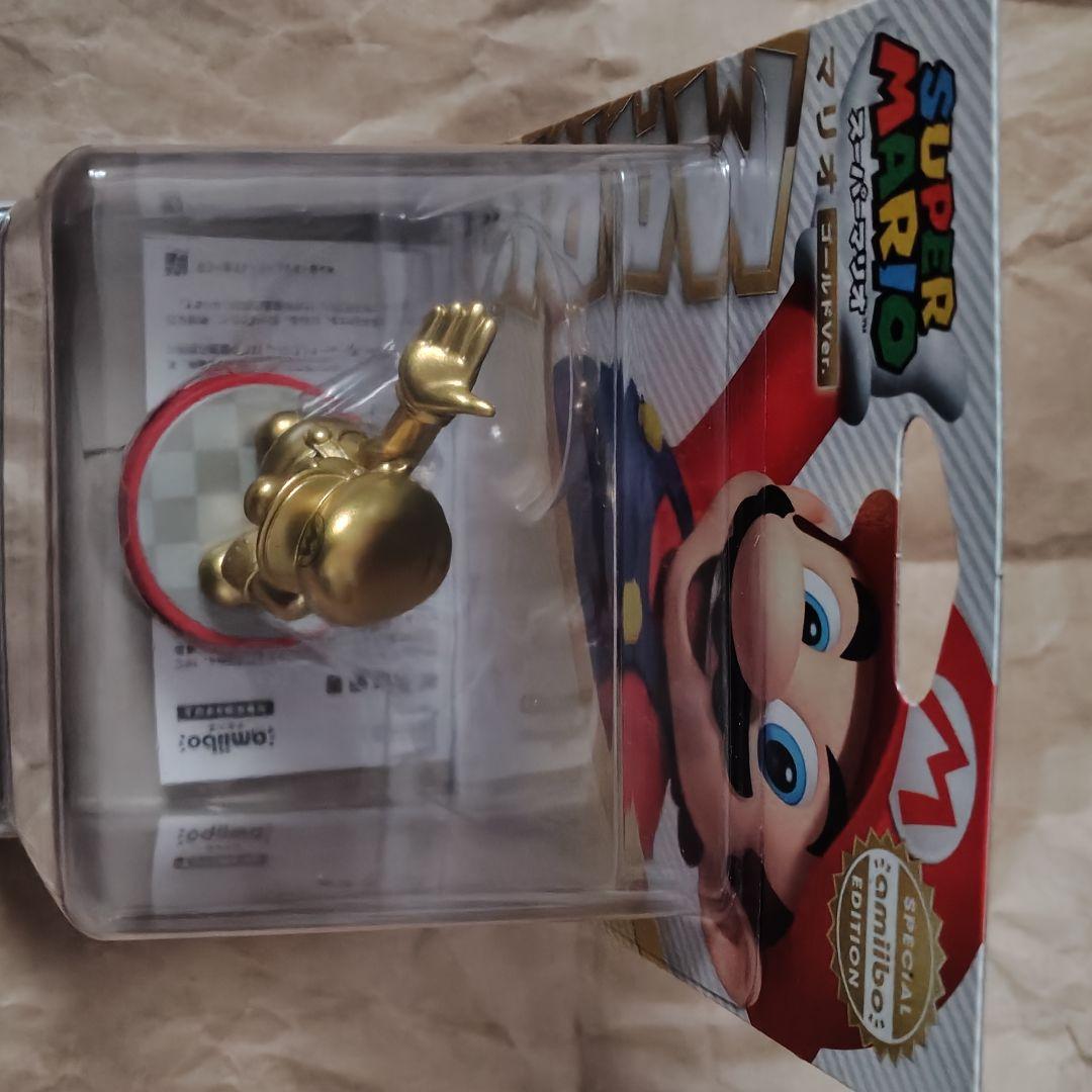 新品未開封★ amiibo マリオ 【ゴールドVer.】 (スーパーマリオ)