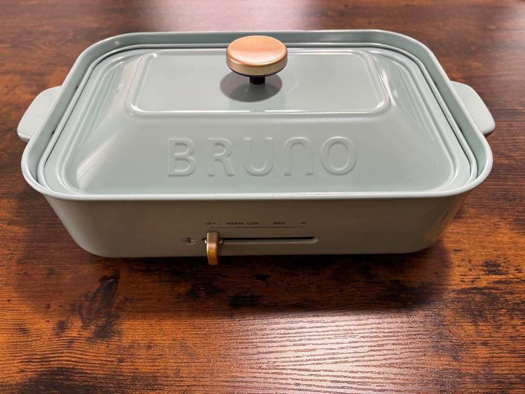 BRUNO ホットプレート 美品 鍋付き