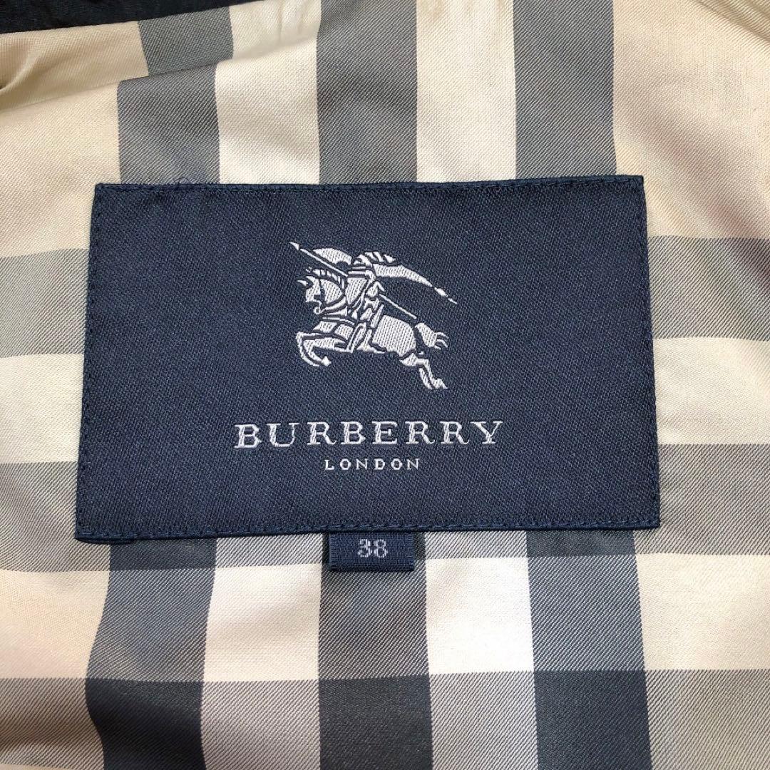 BURBERRY*バーバリーロンドン　フード付きジャケット　ノバチェック　黒