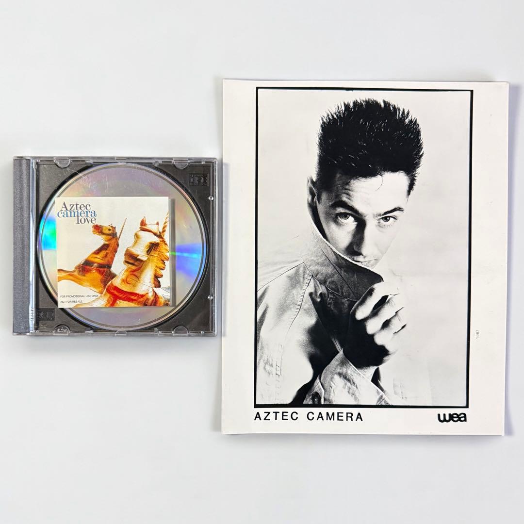 Aztec Camera ‘Love ‘ promo セット日本公演フライヤー付