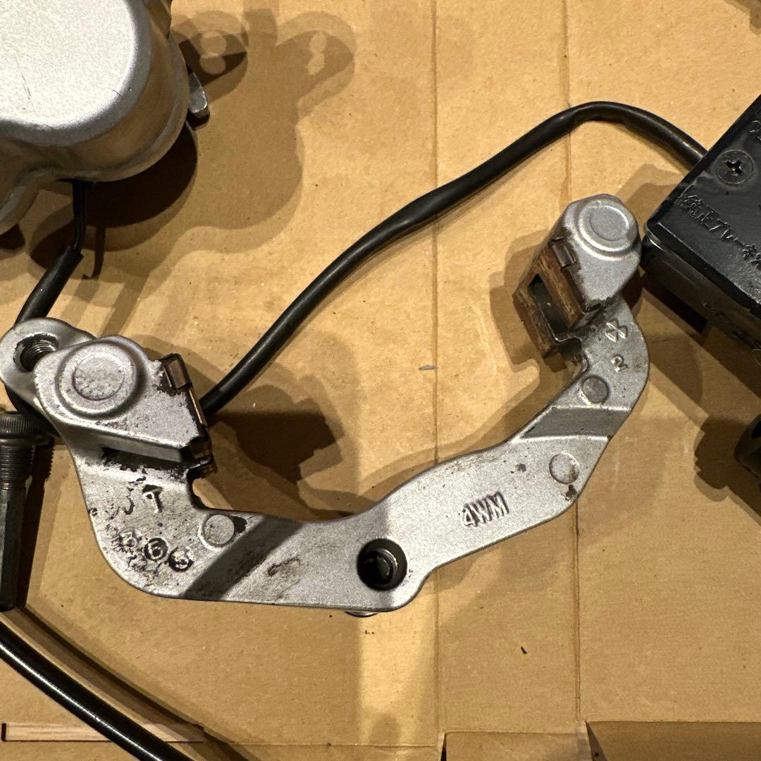AyA、SR400.マスターシリンダー.キャリパー.ブレーキホース